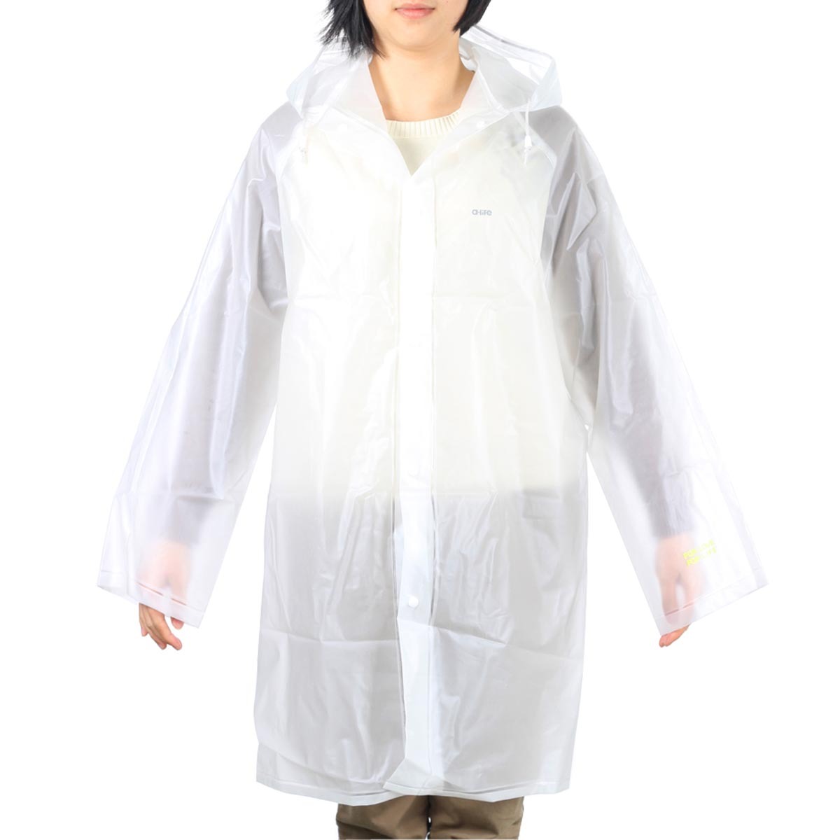 A-life new arrival poncho raincoat eva scrub transparent raincoat c-1301