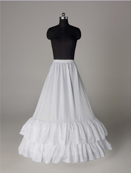 A-Line Petticoat 2 Hoop BRIDAL PETTICOAT 2 Hoop CRINOLINE for Wedding Dress