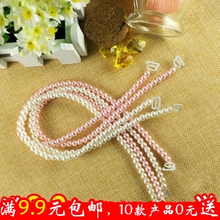 A0165 pearl pectoral girdle sweet shoulder strap underwear all-match formal dress belt dinner spaghetti strap beauty