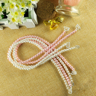 A0165 pearl pectoral girdle sweet shoulder strap underwear belt all-match formal dress dinner spaghetti strap beauty