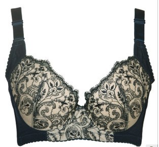 A1-5696   embroidery  and massage sexy  women bra push up and adjustment  water women bra  comfortable fashion bra