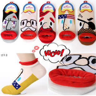 A127 fashion pirate Warm and comfortable lovers socks free shipping