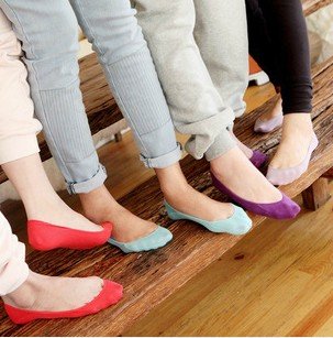 A191 socks summer ultra-thin candy color women's shallow mouth invisible sock slippers