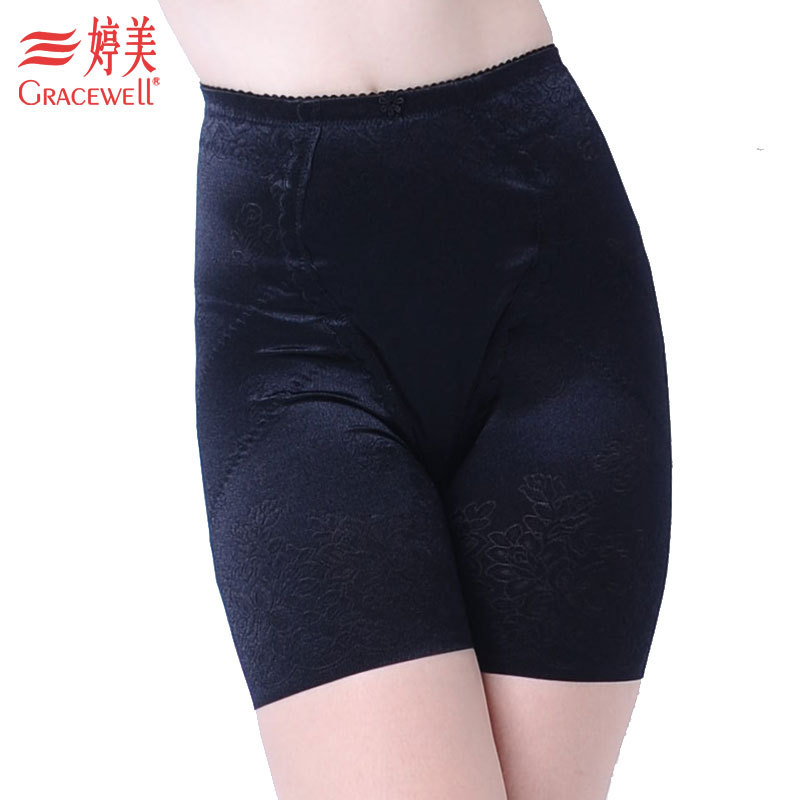 Abdomen drawing butt-lifting body shaping beauty care pants seamless corset pants