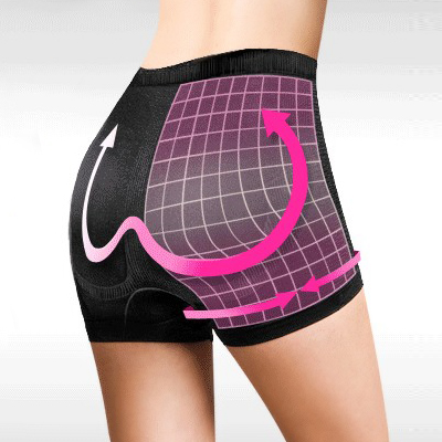 Abdomen drawing butt-lifting panties female body shaping pants drawing abdomen pants corset pants e40