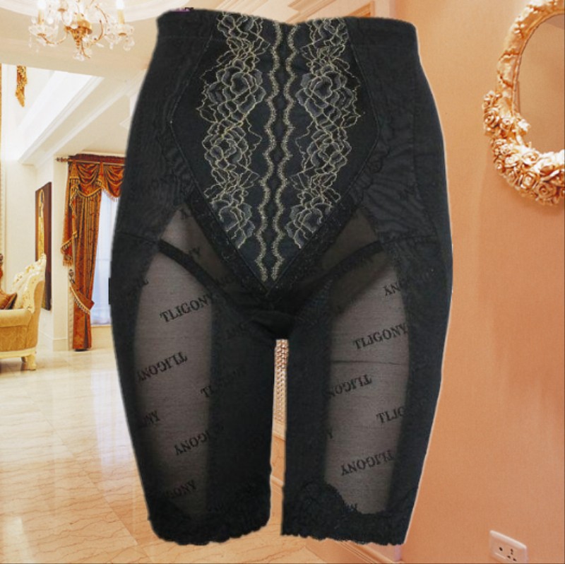 Abdomen drawing butt-lifting stovepipe charcoal drawing abdomen pants short pants shaping pants