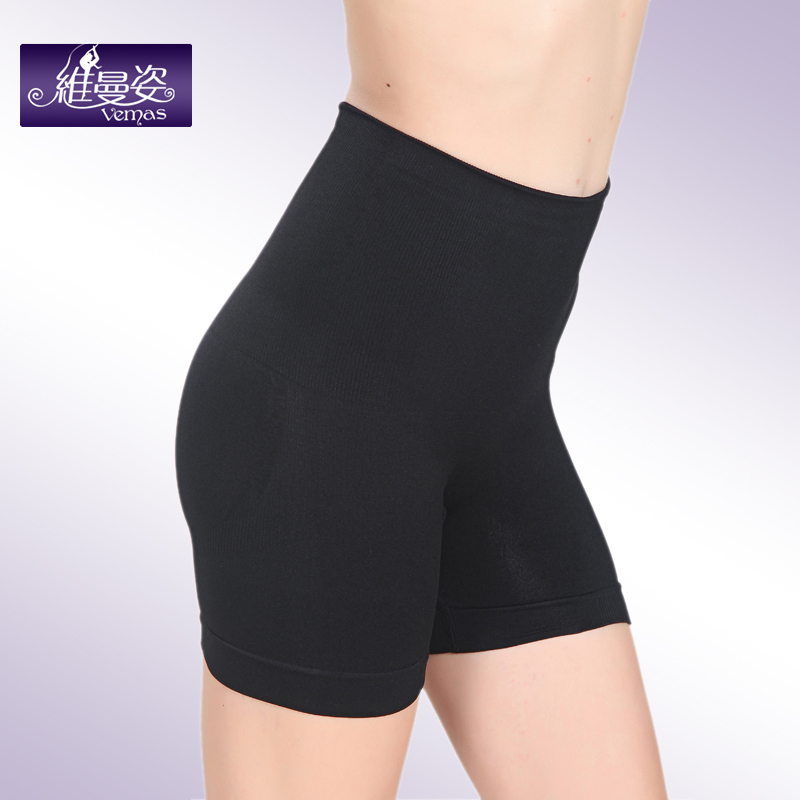 Abdomen drawing panties tiebelt body shaping panties puerperal high waist seamless butt-lifting abdomen drawing pants