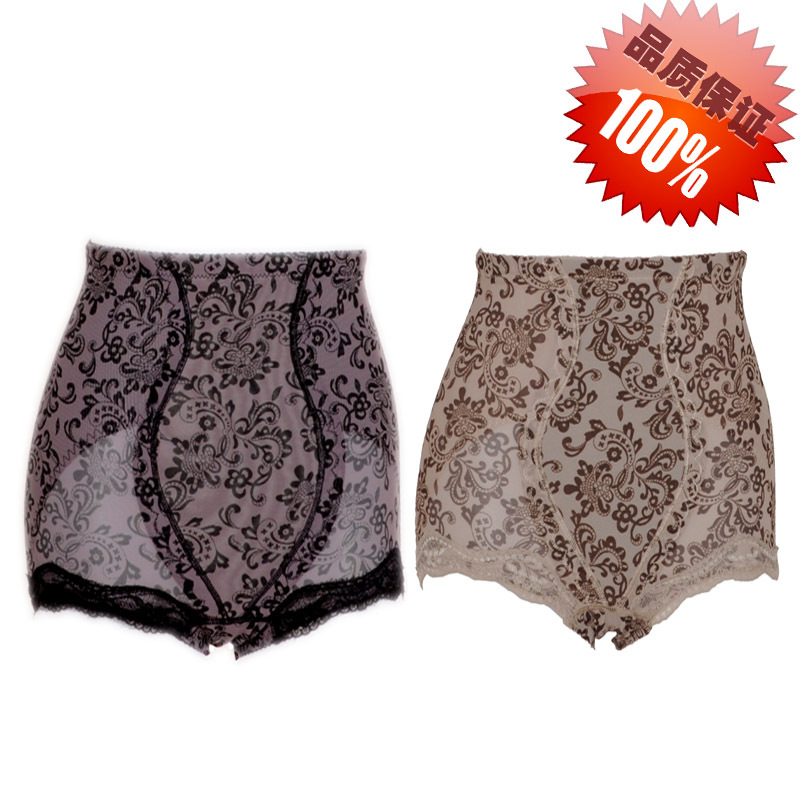 Abdomen drawing pants in high waist abdomen drawing butt-lifting body shaping panties postpartum body shaping pants thin