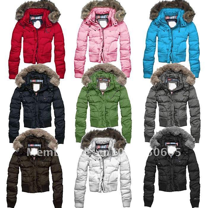 Abercromb the same female money down outerwear jacket coat winter clothes size of female S M L