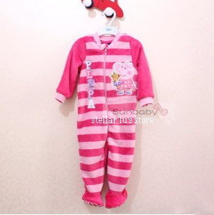 Above 2 Peppa pig pink girl rompers for toddlers,baby romper,big size romper Christmas gift,on sale,factory price,100%cotton