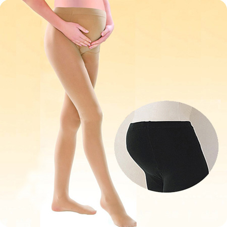 Adjustable professional maternity pantyhose female spring thick brushed socks