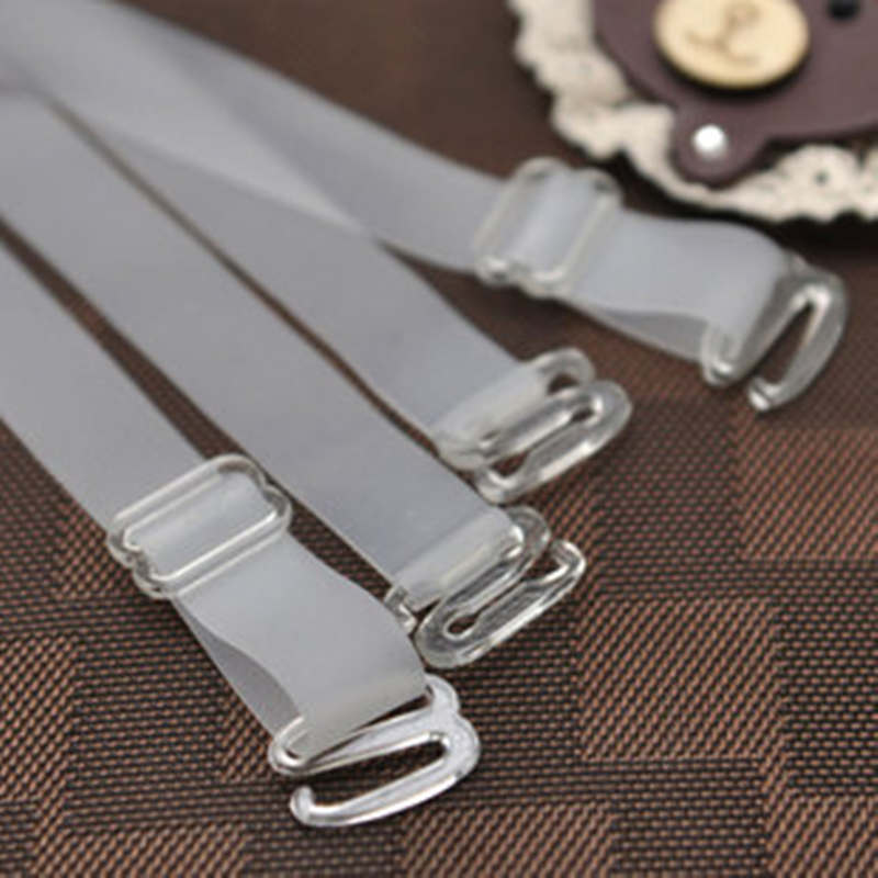 Adjustable underwear invisible shoulder strap silica gel shoulder strap 1cm