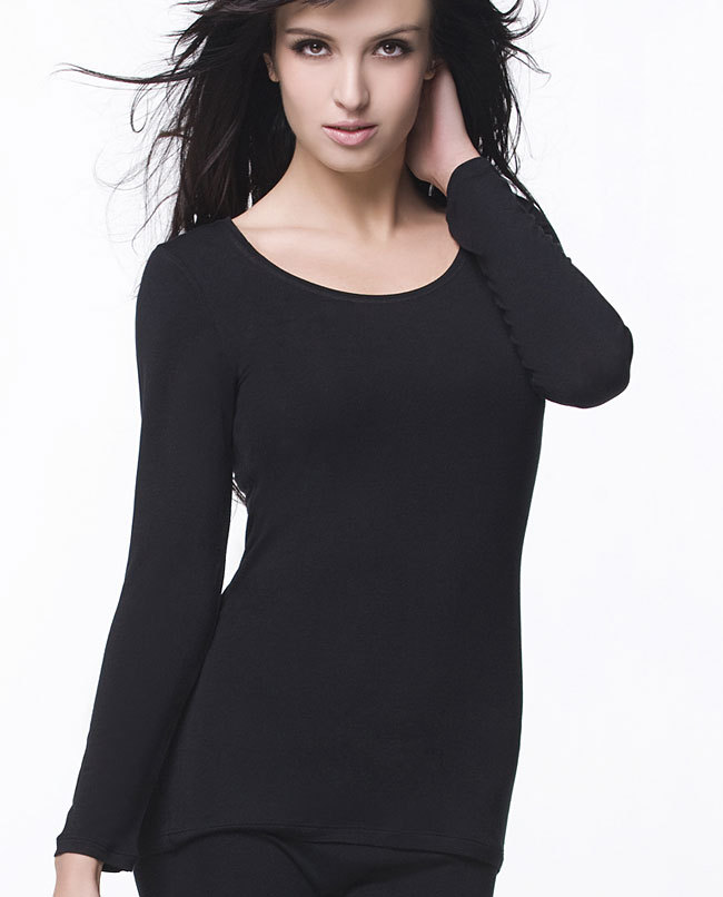 Adorer underwear vitality women's o-neck long-sleeve thermal clothing sl72171