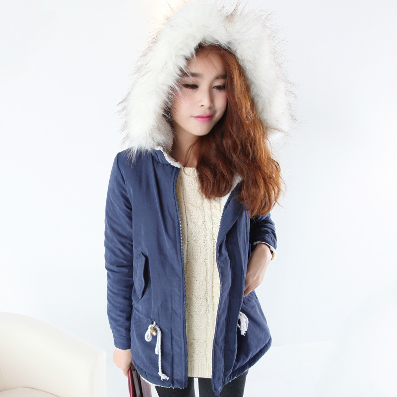 After 119 yozi belt caps loose berber fleece wadded jacket outerwear gg079