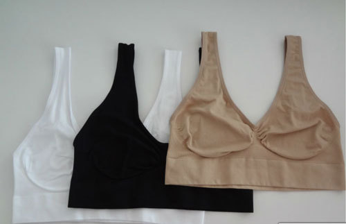 Ahh bra as seen on TV without pad in white / nude/ black colors