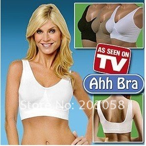 AHH Bra Genie Bra seamless yoga tops sports underwear Push-Up (6pcs/box) free shipping