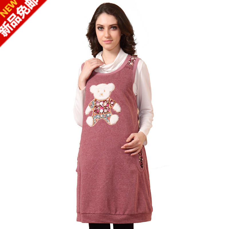 Aibo middot . mommas maternity clothing sweatshirt maternity tank dress one-piece dress 51110