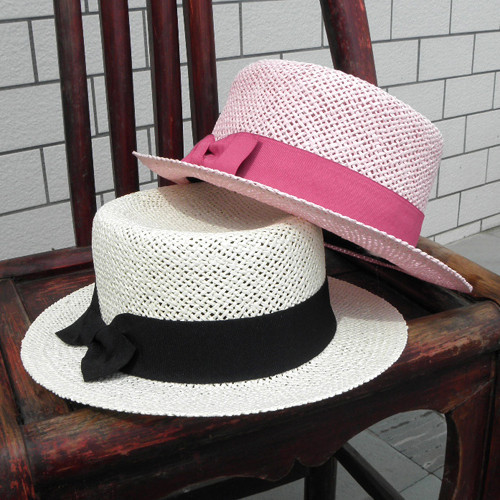 Air010 vivi magazine flat cutout beach sun-shading straw hat female summer fedoras