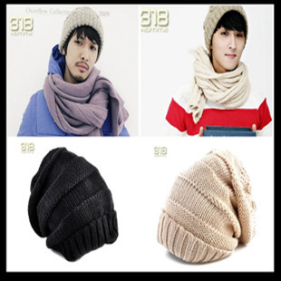 Alibaba express Fashion hot-selling male style casual knitted hat p18mz06