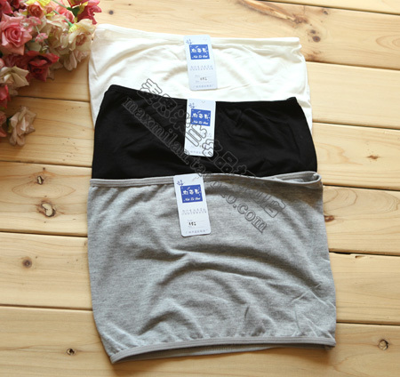 All-match comfortable modal cotton ultra soft elastic design short tube top basic tube top bra underwear shoulder strap