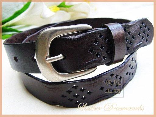 All-match genuine leather women's strap women's belt genuine leather pin buckle fashion