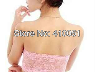 All-match lace two wear bra tape wrapped chest belt pad