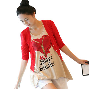 Allen maternity clothing vest long-sleeve cardigan coat autumn top autumn