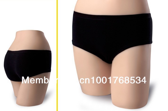 American Order Women's Panties Cotton Women's Undrwear in Black Color Soft Fabric