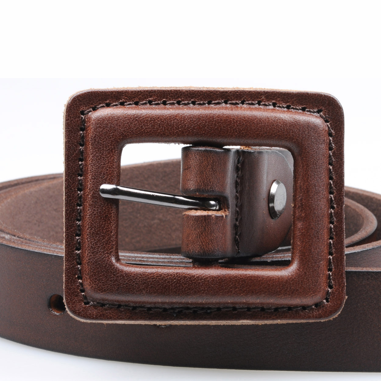 Anti-allergic toucengp strap anti-allergy belt genuine leather cowskin  pin buckle women's 2013