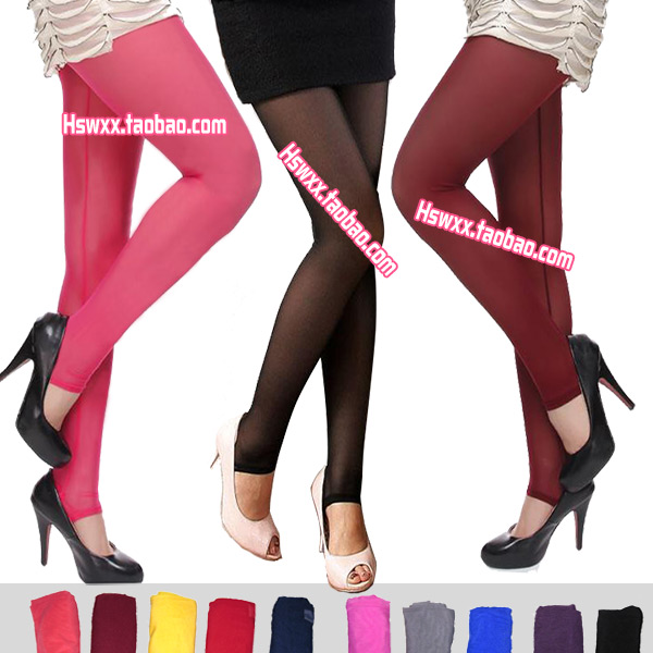 Anti-hook stockings step pants plus size pantyhose fine mesh socks female mesh gauze legging