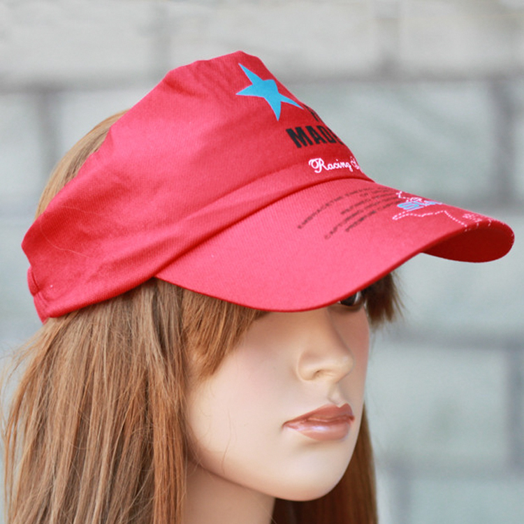Anti-uv sun-shading visor women's summer sun hat pentastar sun hat