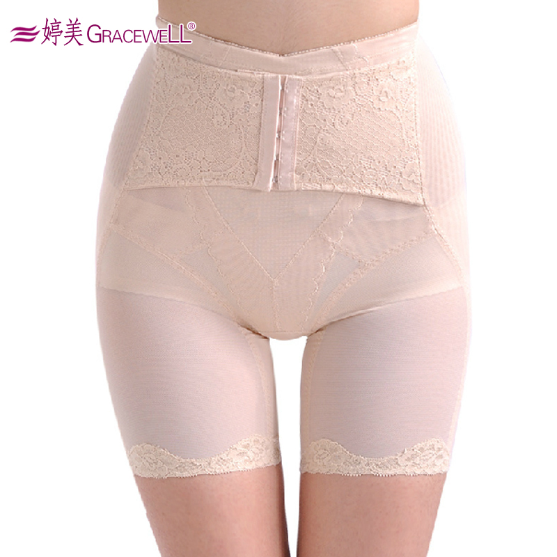 Antibiotic butt-lifting postpartum body shaping pants drawing abdomen pants panties high waist corset pants