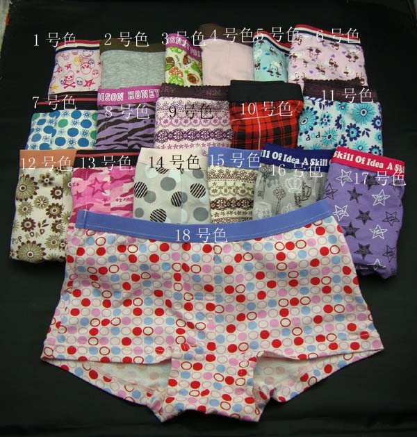 Antibiotic panties female waist pack panties cartoon panties 1