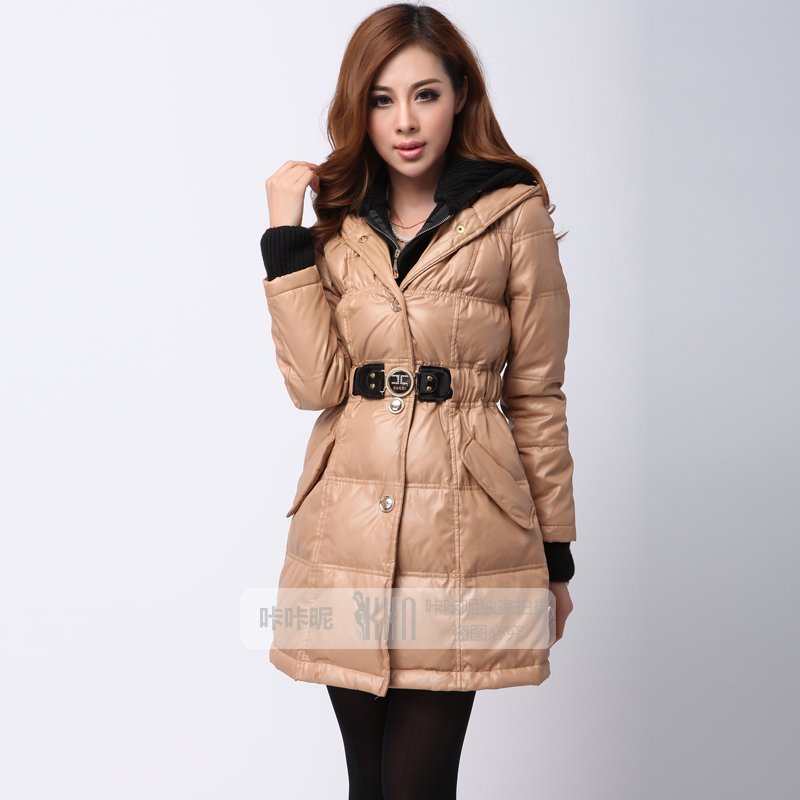 [ANYTIME] Original Yusha Brand - 2012 Winter Women's Slim Waist Down Coat / Free Shipping