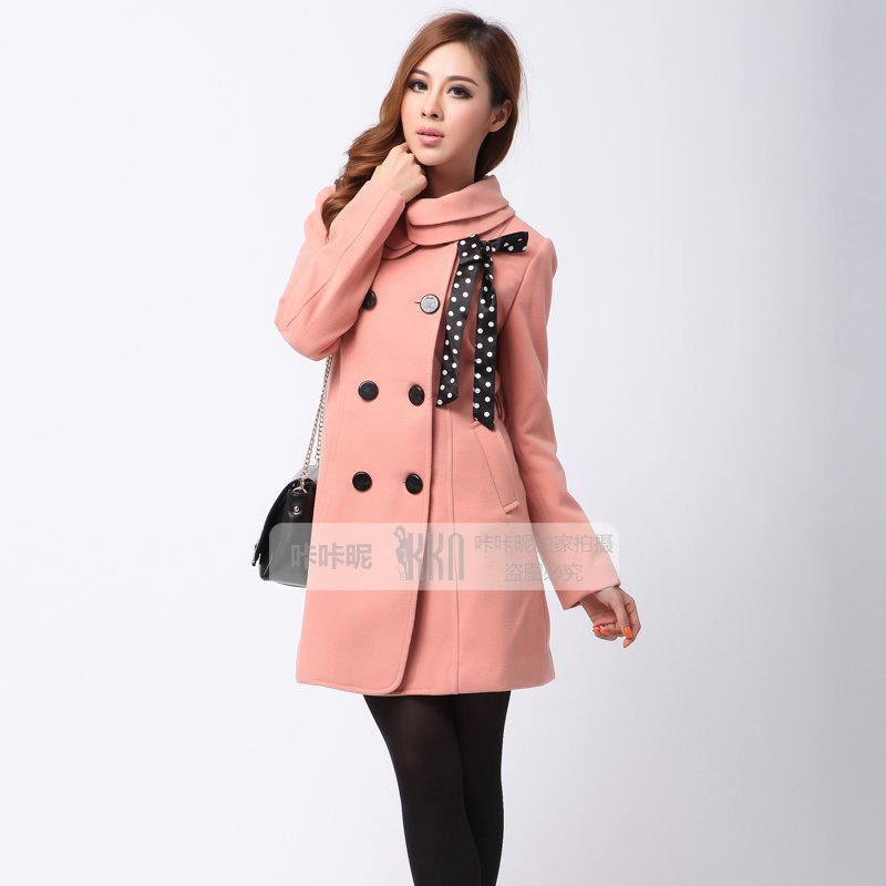 [ANYTIME] Original Yusha Brand - 2012 women's Autumn and Winter Slim Long Fashion Wool Coat / Free Shipping