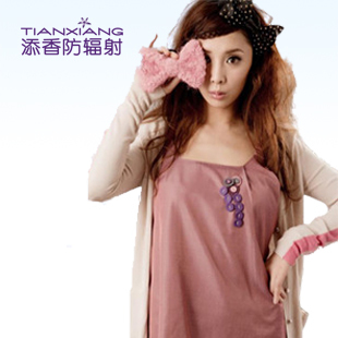 Apron maternity radiation-resistant maternity clothing radiation-resistant maternity clothing clothes silver fiber 90004