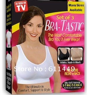 As seen on TV seamless bra tastic set of 3
