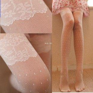 Attractive Lace Pattern Jacquard Bride Pantyhose Tights Fashion HOT // Free Ship