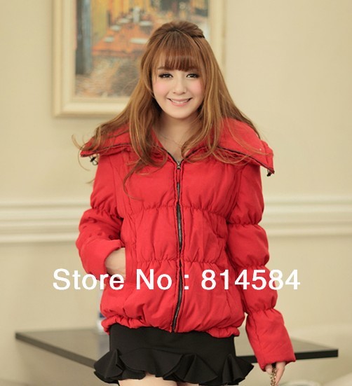 Autuman and Winter women short Coat warm 2 colors CT060