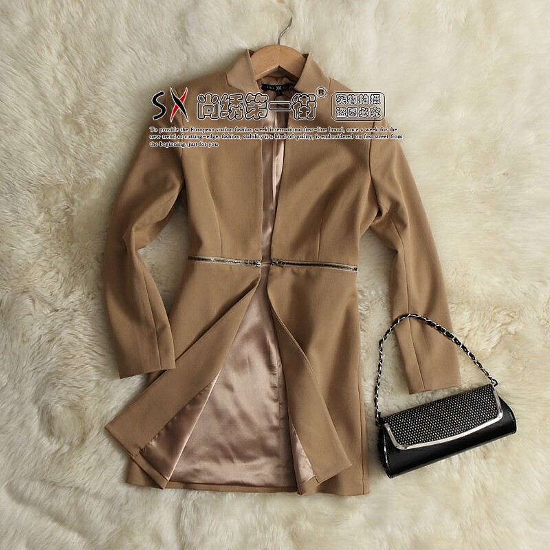 Autumn 2012 fashion trench women's outerwear spring and autumn