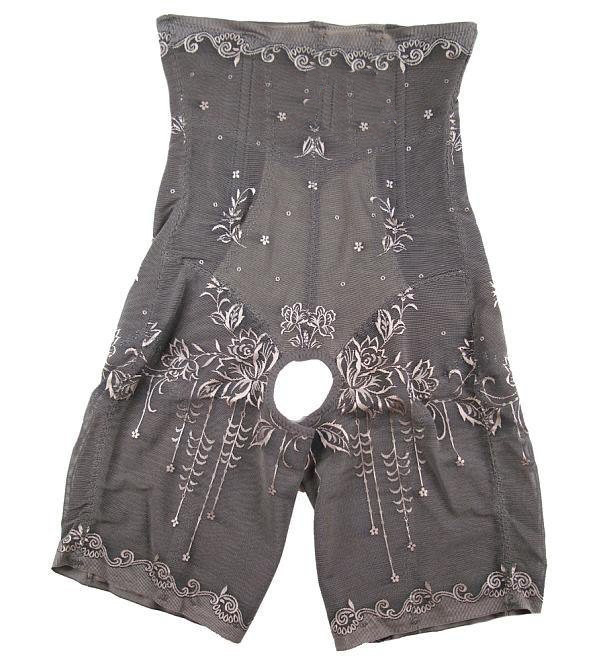 Autumn abdomen drawing slender waist butt-lifting abdomen drawing pants body shaping pants nano crystal bamboo high waist