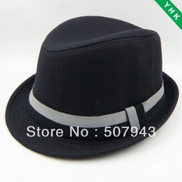 Autumn and spring fashion hat flange do jazz hat fedoras gentleman hat Free Shipping,OS1297