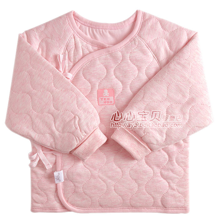 Autumn and winter 100% cotton baby underwear thickening ny553-293-2 thermal cotton-padded bandage monk clothes