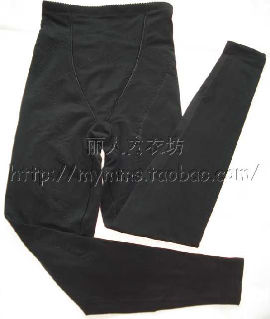 Autumn and winter abdomen drawing cummerbund butt-lifting waist support plus velvet body shaping warm pants trousers body