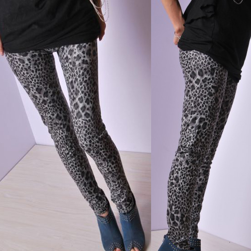 Autumn and winter ankle length legging female slim faux leather plus size ultra elastic legging
