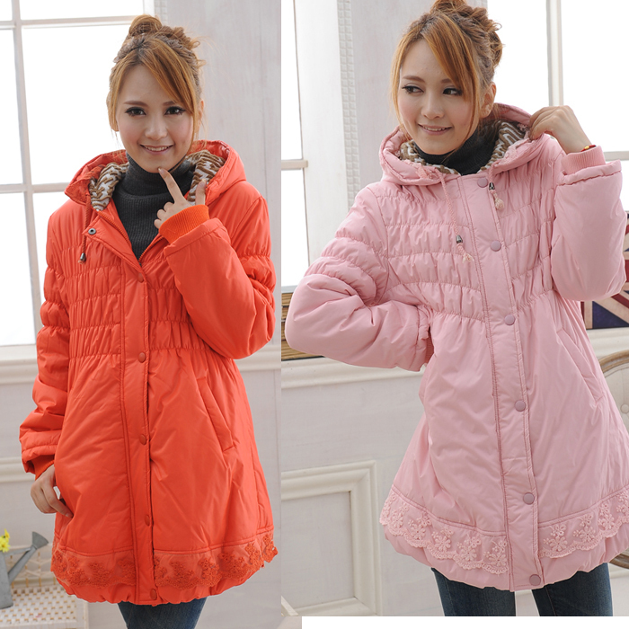Autumn and winter  clothing fashion thickening  outerwear  cotton-padded jacket  wadded free shipping