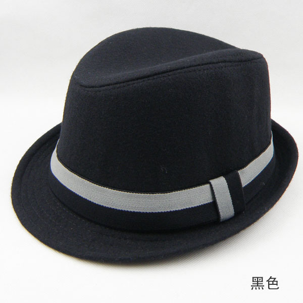 Autumn and winter fashion hat flange do jazz hat fedoras gentleman hat b11091