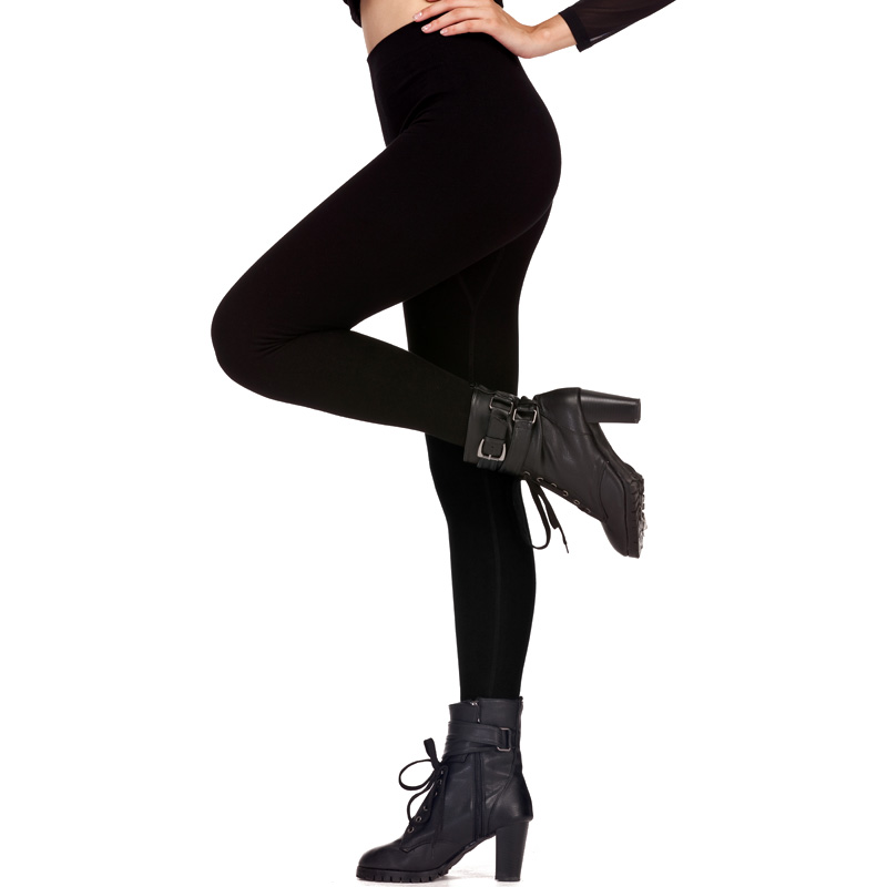 Autumn and winter fashion legging plus velvet thickening high-elastic plus size plus size slim beauty care thermal pants