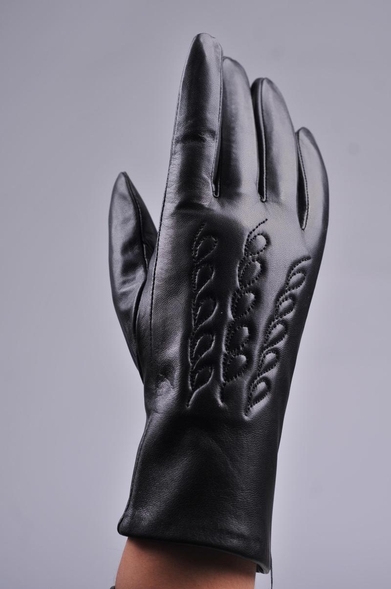 Autumn and winter gloves female women's genuine leather gloves leather gloves female thermal gloves sheepskin