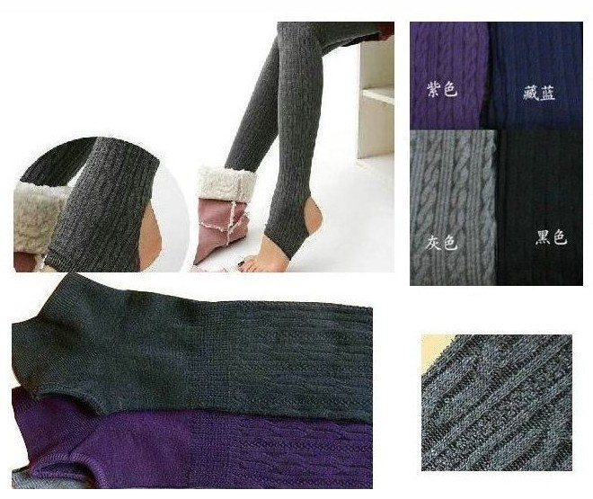 Autumn and winter maternity clothing maternity pants maternity socks rib knitting twisted pantyhose warm pants